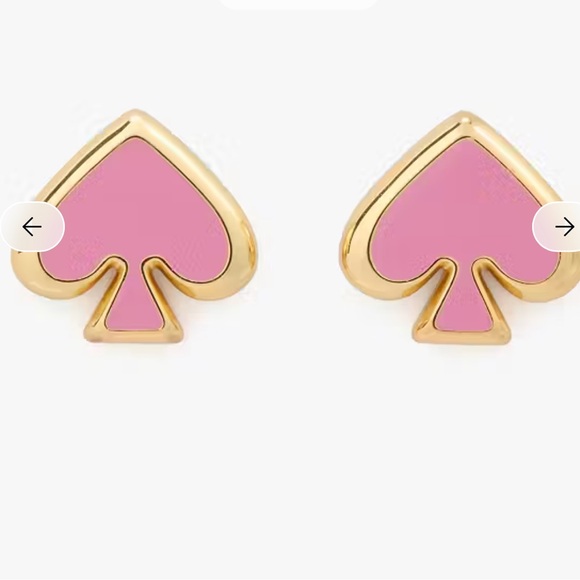 kate spade Jewelry - Kate Spade Surf Pink Enamel Stud Earrings NWT